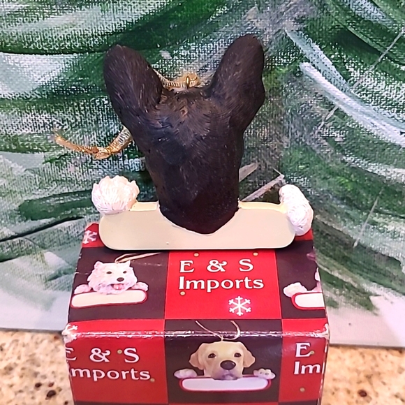 Boston Terrier Ornament for Personalizable NIB - Picture 2 of 2